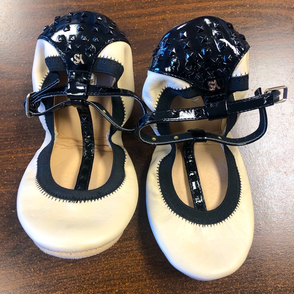 Yosi Samra foldable, leather ballet flats (7)